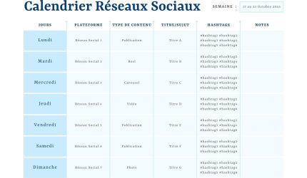 découvrez comment optimiser votre contenu avec notre guide sur le calendrier éditorial. apprenez à planifier, organiser et gérer vos publications pour maximiser votre visibilité et engagement. idéal pour les professionnels du marketing et les créateurs de contenu.